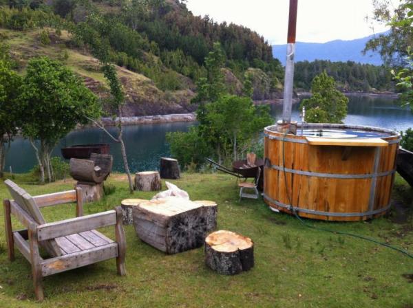 Foto del camping El Paraíso de las Cavernas, Lago Ranco, Los Ríos, chile