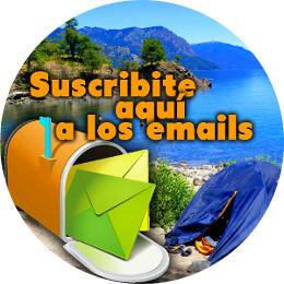 Suscríbete aquí a los emails con noticias y promociones de camping de SoloCampings